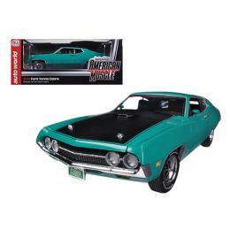 1970 Ford Torino Cobra Jet 429 Grabber Green 1/18 Limited to 1500pc by Autoworld