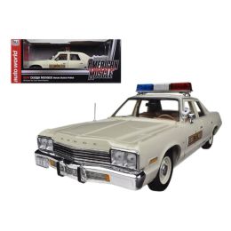 1974 Dodge Monaco Illinois State Police Car Limited to 2000pc 1/18 Diecast Model Car by Autoworld