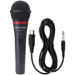 Karaoke Usa Professional Dynamic Microphone With Durable Metal Case & Grille JSKM200