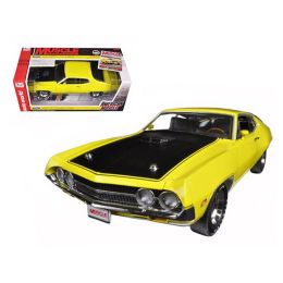 1970 Ford Torino Cobra 429 CJ Hemmings Bright Yellow Limited Edition 1254pc 1/18 Diecast Car Model by Autoworld