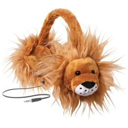 Retrak Retractable Animalz Headphones (lion) EMTAUDFLION