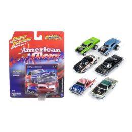 Street Freaks Release 1-A, Set of 6 cars 1/64 Diecast Model Cars by Johnny Lightning