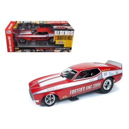 1972 Foster\s King Cobra Ford Mustang NHRA Funny Car 1/18 Model Car by Autoworld
