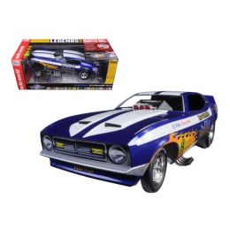 1971 Ford Mustang Blue Max Richard Tharp Funny Car Limited Edition to 750pcs 1/18 Model Car by Autoworld