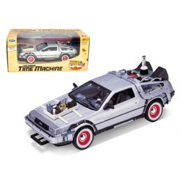 Delorean From Movie \Back To The Future 3\ 1/24 Diecast Car by Welly