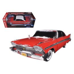 1958 Plymouth Fury \Christine\ Night Time Version 1/18 Diecast Model Car by Autoworld