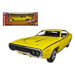 1971 Plymouth Satellite Yellow \Dukes Of Hazzard\ Limited to 2000pc 1/18 Diecast Model Car by Autoworld