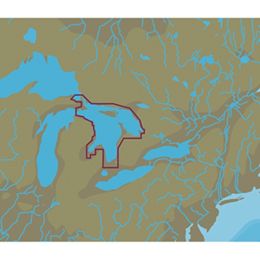 C-MAP NT+ NA-C107 Lake Huron, Georgian Bay & North Channel - C-Card Format