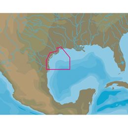 C-MAP NT+ NA-C412 Galveston to Brownsville - FP-Card Format