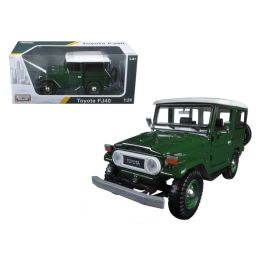 Toyota FJ40 Green 1/24 Diecast Model Car by Motormax