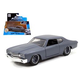 Dom\s Chevrolet Chevelle SS Primer Grey \Fast & Furious\ Movie 1/32 Diecast Model Car by Jada