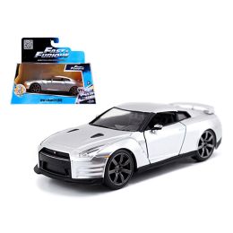 Brian\s Nissan GT-R R35 Silver \Fast & Furious\ Movie 1/32 Diecast Model Car by Jada