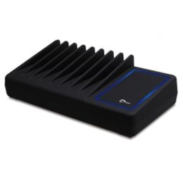 SIIG Accessory AC-PW1314-S1 10Port USB Charging Station with Ambient Light Deck Retail