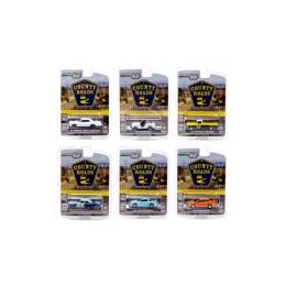 Country Roads / Release 10, 6pc Set 1/64 Diecast Model Cars by Greenlight