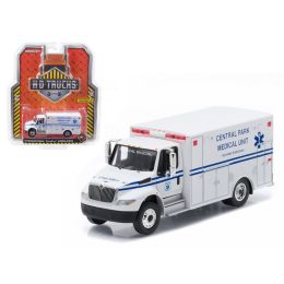2013 International Durastar Ambulance Central Park Medical Unit, Manhattan New York City Truck HD Trucks Series 4 1/64 Diecast Model by Greenlight