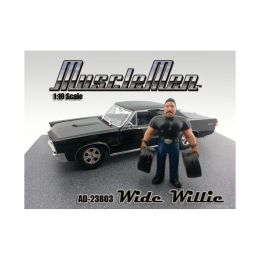 Musclemen Wide Willie Figure for 1:18 Diecast Car Models by American Diorama