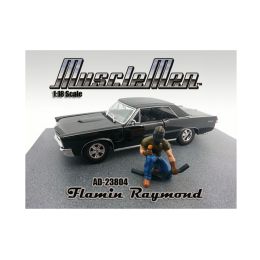 Musclemen Flamin Raymond Figure for 1:18 Scale Diecast Car Models by American Diorama
