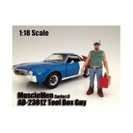 Musclemen \Tool Box Guy\ Figure For 1:18 Scale Models by American Diorama