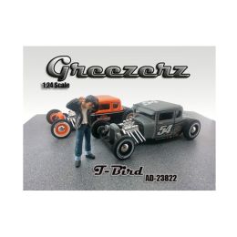 Greezerz T-Bird Figure For 1:24 Diecast Model Cars by American Diorama