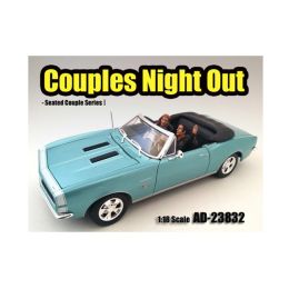 Seated Couple 2 Piece Figure Set Release 1 for 1:18 Models by American Diorama