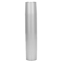 TACO Aluminum Ribbed Table Pedestal - 2-3/8 O.D. - 27-1/2 Length