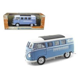 1962 Volkswagen Microbus Custom Surfboards Haleiwa,Hawaii 1/18 Diecast Model Car by Greenlight