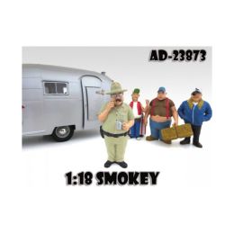 Smokey \Trailer Park\ Figure For 1:18 Scale Diecast Model Cars by American Diorama