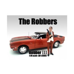 \The Robbers\ Robber III Figure For 1:18 Scale Models by American Diorama