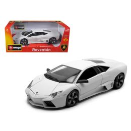 Lamborghini Reventon Matt White 1/18 Diecast Model Car by Bburago