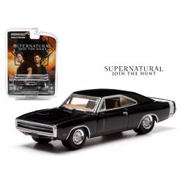 Supernatural (TV Series 2005-Current) 1970 Dodge Charger (Episode 7.17) 1/64 Diecast Car Model by Greenlight