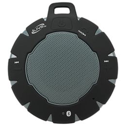 iLive Sand, Shock & Waterproof Bluetooth Wireless Speaker - Black