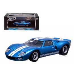 Vince\s 1969 Ford GT 40 MK I Blue \The Fast and The Furious\ Fast Five Movie (2012) 1/43 Diecast Car Model by Greenlight
