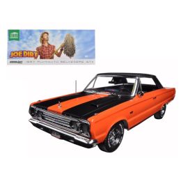 1967 Plymouth Belvedere GTX Convertible Orange \Joe Dirt\ Movie (2001) 1/18 Diecast Car Model by Greenlight