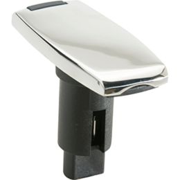 Attwood LightArmor Plug-In Base - 3 Pin - Stainless Steel - Rectangle