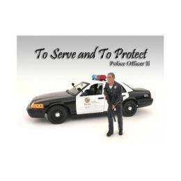 Police Officer II Figure For 1:24 Scale Models by American Diorama