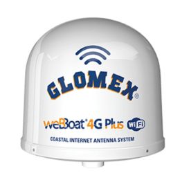 Glomex weBBoatÂ® 4G Plus 3G/4G/Wi-Fi Coastal Internet Antenna