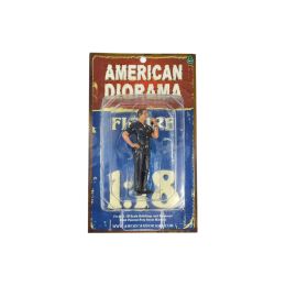 Police Officer Jake Figure For 1:18 Scale Models by American Diorama