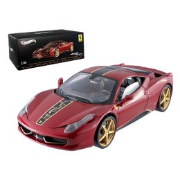 Ferrari 458 Italia Elite China Edition 1/18 Diecast Car Model by Hotwheels