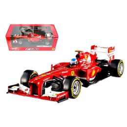 Ferrari F2013 F138 Fernando Alonso Formula 1 2013 F1 1/18 Diecast Car Model by Hotwheels