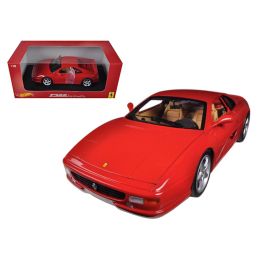 Ferrari F355 Berlinetta Coupe Red 1/18 Diecast Car Model by Hotwheels