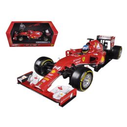 2014 Ferrari F1 F14 T Formula 1 F2014 Fernando Alonso 1/18 Diecast Car Model by Hotwheels