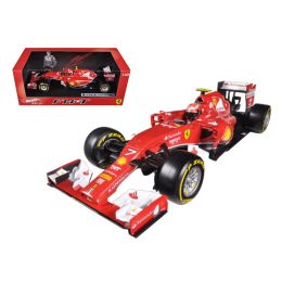 2014 Ferrari F1 F14 T Formula 1 F2014 Kimi Raikkonen 1/18 Diecast Car Model by Hotwheels