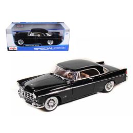 1956 Chrysler 300B Black 1/18 Diecast Model Car by Maisto