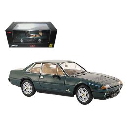 Ferrari 412 Green Limited Edition Elite 1/43 Diecast Model Car by Hotwheels