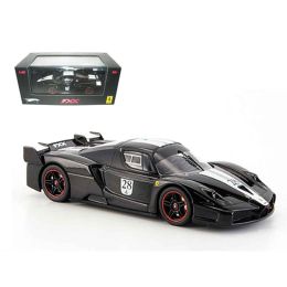 Ferrari Enzo FXX Diecast Car Model Black #28 Elite Limited Edition 1/43 Diecast Model Car by Hotwheels