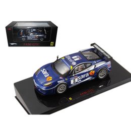 Ferrari F430 GTC #8 Blue Elite Edition 1/43 Diecast Model Car by Hotwheels