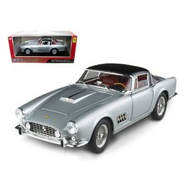 Ferrari 410 Superamerica Silver 1/18 Diecast Car Model by Hotwheels