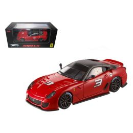 Ferrari 599XX #3 Red Elite Edition 1/43 Diecast Car Model by Hotwheels