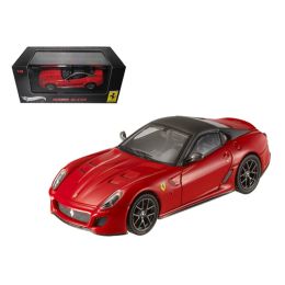 Ferrari 599 GTO Red With Grey Roof Elite Edition 1/43 Diecast Car Model by Hotwheels