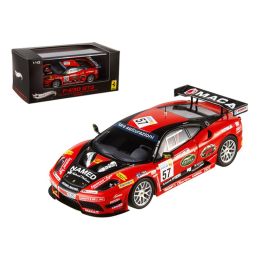 Ferrari F430 GT3 #57 Italian GT3 2009 Championship Winner Elite Edition 1/43 Diecast Model Car by Hotwheels